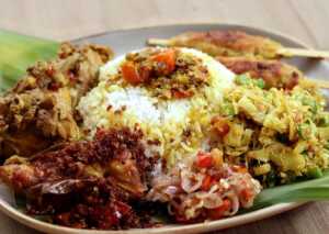 Nasi Campur Bali